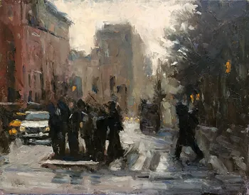 Painting Oil_City Group_10x8